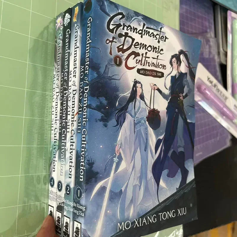 Grandmaster of Demonic Cultivation Mo Dao Zu Shi Vol.1-4 BL Fiction Books In English Edtion Grandmaster of Demonic Cultivation