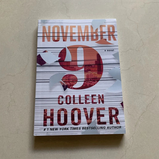 November 9 By Colleen Hoover Novels Book In English
