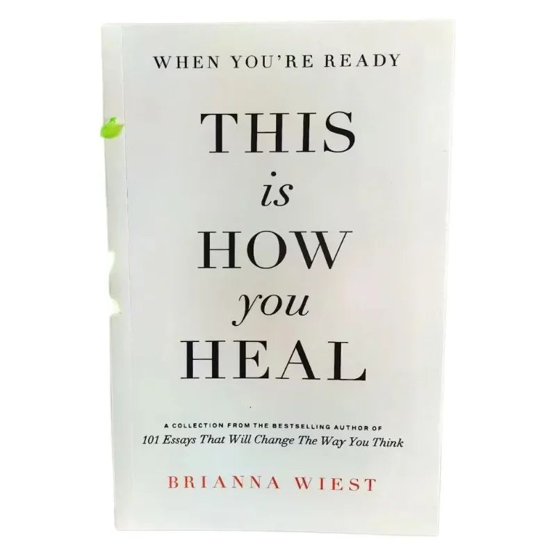 When You're Ready, This Is How You Heal by Brianna Wiest Inspirational English Book Paperback